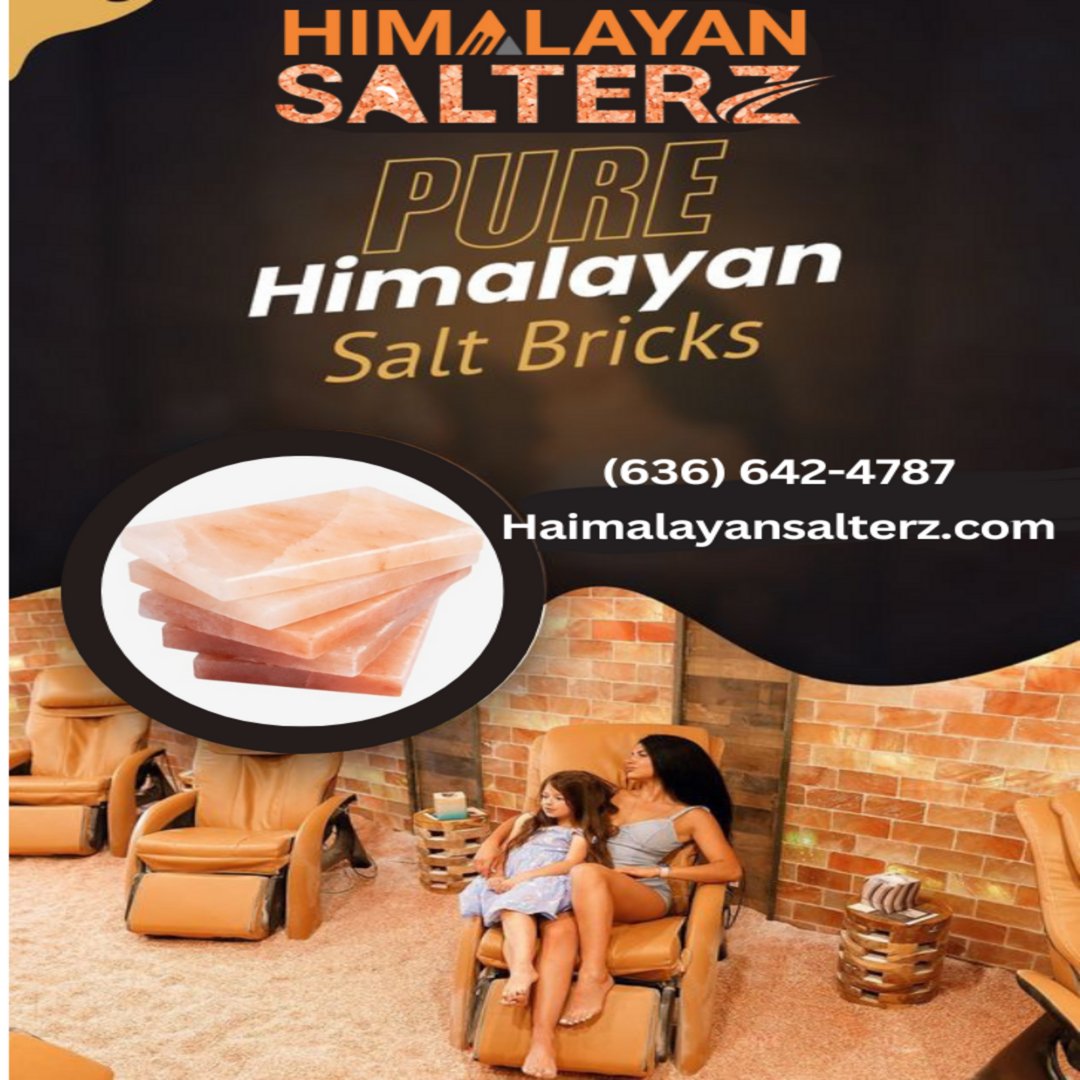 SaltRoomBuilder's tweet photo. Pure Himalayan Salt Bricks for Your Home Improvement.
Contact us:
https://t.co/GfCVW9JJaV
๐(636) 642-4787
๐งsales@himalayansalterz.com
#Halotherapy #SaltTherapy #stress #saltroom #saltwall #salttherapy #wellness #fitness #saltroom #saltwall #health #spa #saltspa #usa https://t.co/JzRCa83WLK