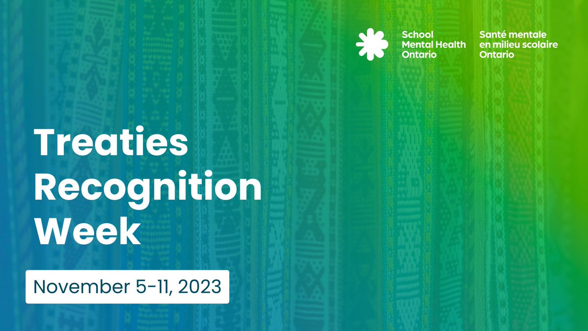 It's Treaties Recognition Week in Ontario. Learning about treaties is included in a number of the Truth &amp; Reconciliation Commissions 94 Calls to Action—let's take time this week to reflect, learn &amp; commit to meaningful change. We are all treaty people.
#TreatiesRecognitionWeek