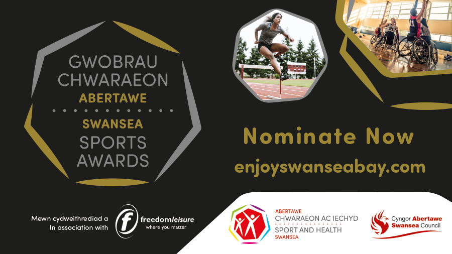 📣Celebrate Swansea’s local sporting heroes! Swansea Council Sport and Health Team's annual awards return on 28 March 2024, recognising local sporting achievements and excellence. Nominations are now open vote now! In association with @FreedomLeisure loom.ly/OM5T6C0