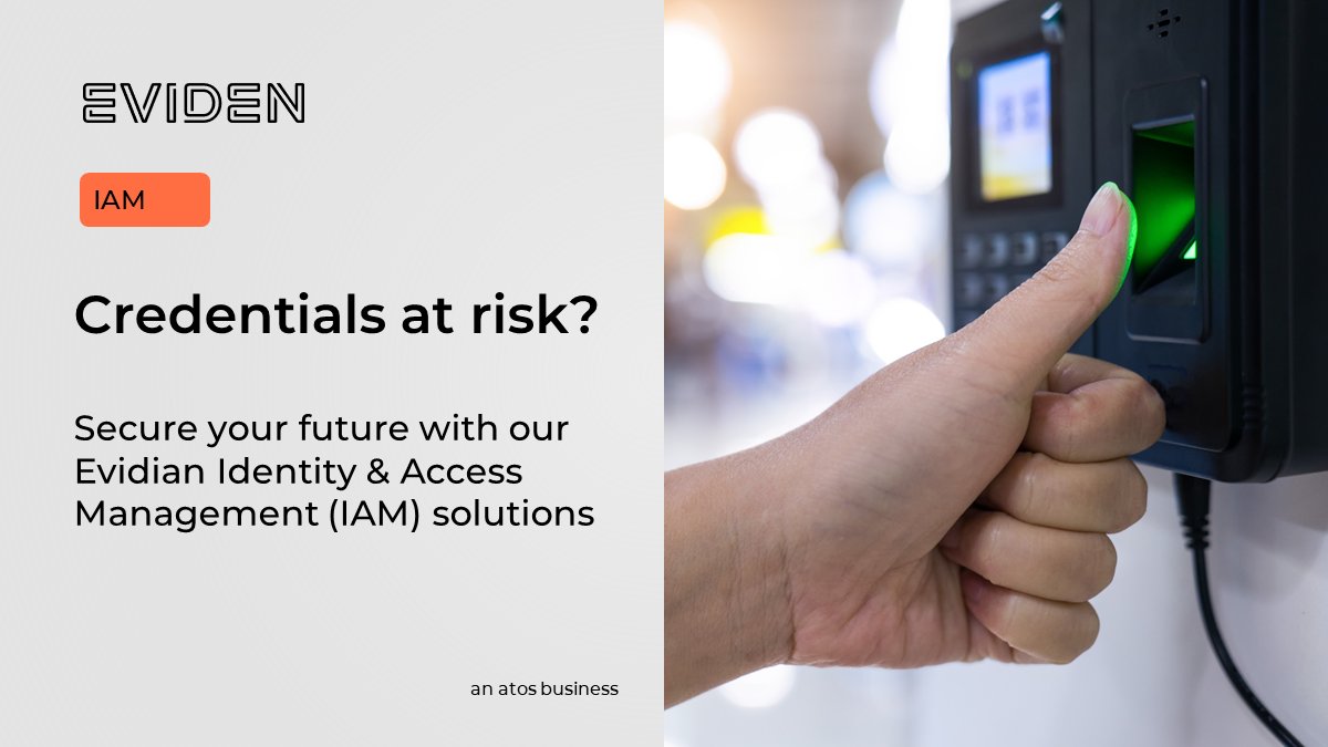❓ Concerned about #StolenCredentials?
☎️ Contact us! spr.ly/6013uqK1V
Recent developments remind us of the importance of secure access. 

Our #EvidianIAM solutions guard your system against such risks!
Discover how 👉 spr.ly/6017uqK1Z

#AccessManagement #IAM
