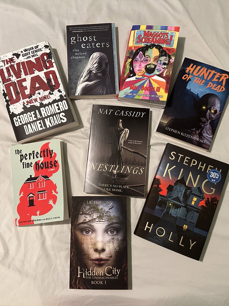 Had an amazing time during the Halloween Hangover at @bnlibbieplace! Already finished one and eager to pick up the next. Which one should I start now?