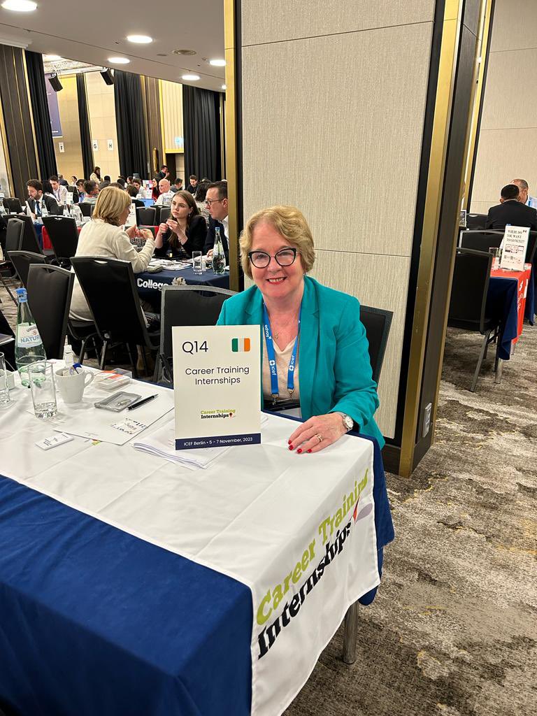 We are looking forward to connecting with new and existing partners at this years ICEF Berlin! <a href="/ICEFglobal/">ICEF</a> 

Come and say hello to our Director Kathy at table Q14 🤝