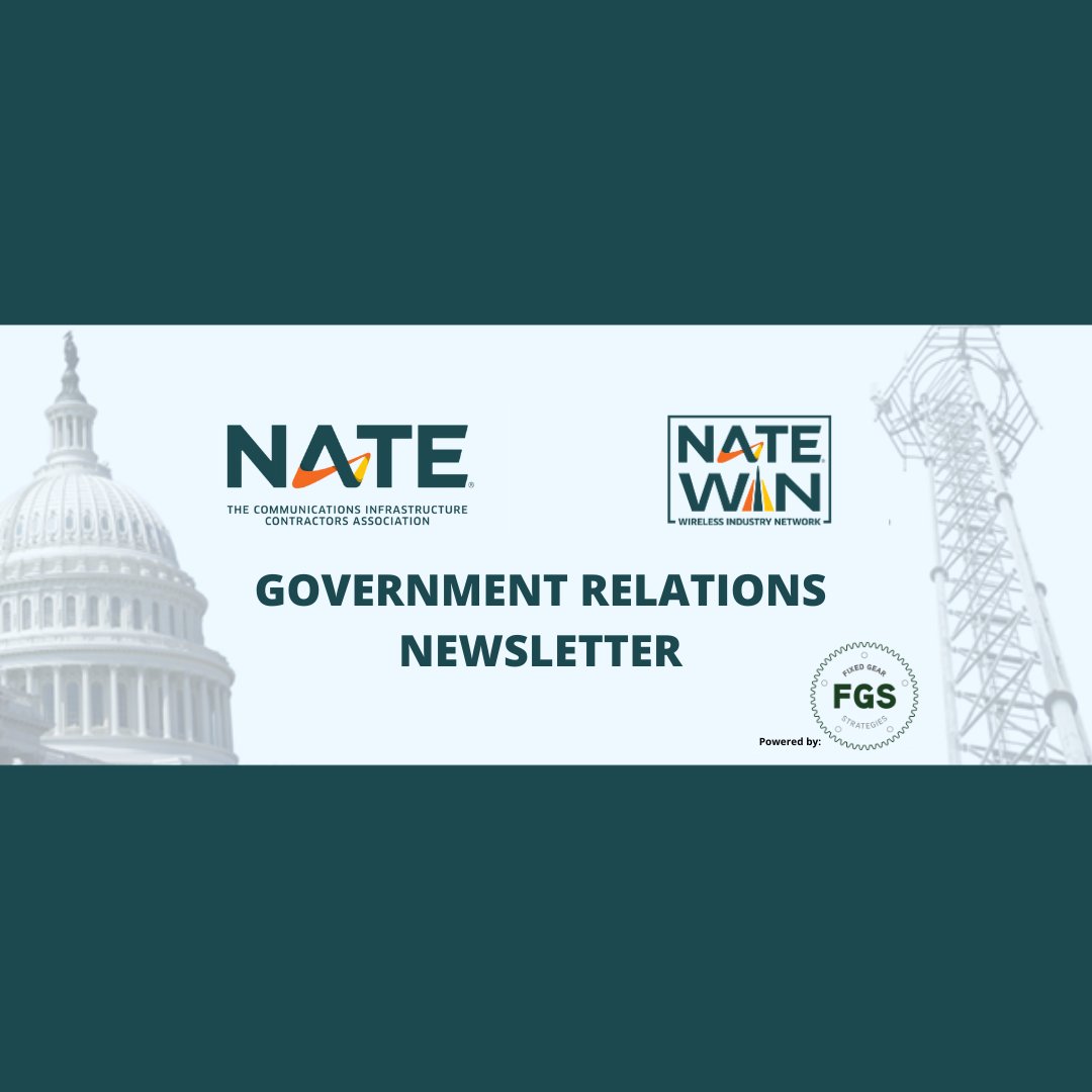 NATEsafety's tweet image. Read the #NATEsafety Government Relations Newsletter bit.ly/3slcutm from October 30-November 3, 2023. #ripandreplace #infrastructure @MikeforWI #tiktok #security #artificialintellience #telecommunications