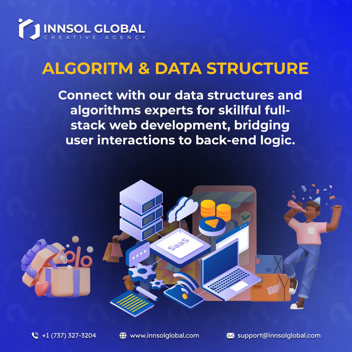 InnsolGlobal's tweet photo. "Unlocking the Power of Algorithms and Data Structures: Bridging User Interactions to Back-End Logic with Our Expert Team"
#InnsolGlobal #DataStructures #Algorithms #fullstackdevelopment #InnsolGlobal #ECommerceSuccess #BusinessThrive #DigitalTransformation https://t.co/kWwZ1heLE0