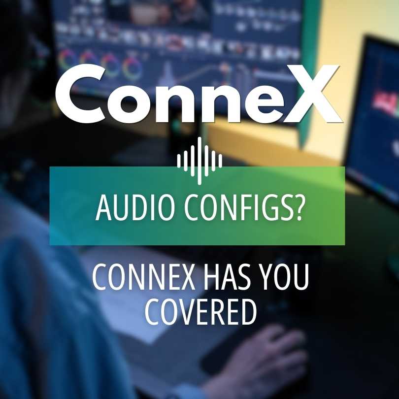 🎧 Changing audio configurations has never been easier. ConneX has got you covered. #AudioConfigs #ConneX bit.ly/3QjOL68