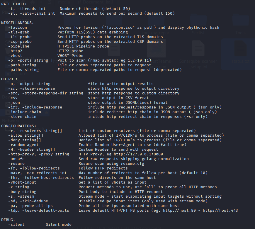 Thamotharan__V's tweet photo. here's a suggestion:
"🔍 Dive into Httpx-toolkit, a powerhouse with a wealth of customization options! From precise status code matching with -mc to tailored scans, it's a game-changer for web testing. Explore the possibilities! 🎯🛠️ #HttpxToolkit #WebSecurity" #OSINT #INFO #TOM https://t.co/GVoBQ9vbl3