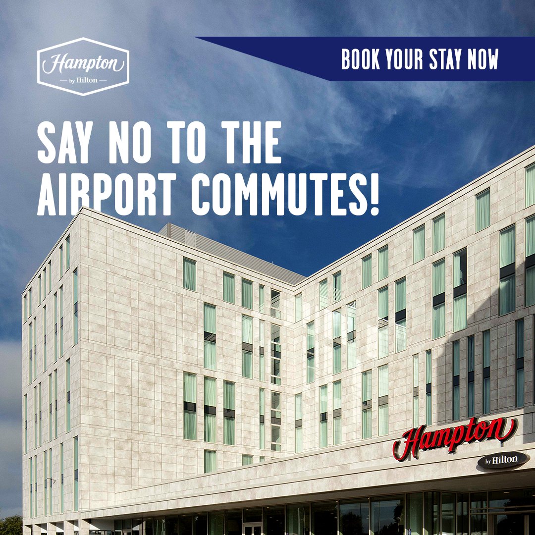 Park, Stay, and Fly at Hampton by Hilton London Stansted Airport!🚗🏨✈️

Leave your vehicle in safe hands and rest easy while enjoying convenient access to the airport's terminals.

Book your stay now 👉 bit.ly/39RK1OG

#StanstedAirport #ParkStayFly #Offer