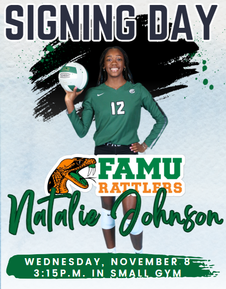 We are SO proud of you, Natalie! Come celebrate with us! 💚🏐💚<a href="/JBConnallyHS/">Connally High School</a> <a href="/PfISDAthletics/">PfISD Athletics</a> <a href="/FAMU_VB/">Florida A&M Volleyball 🏐</a>
