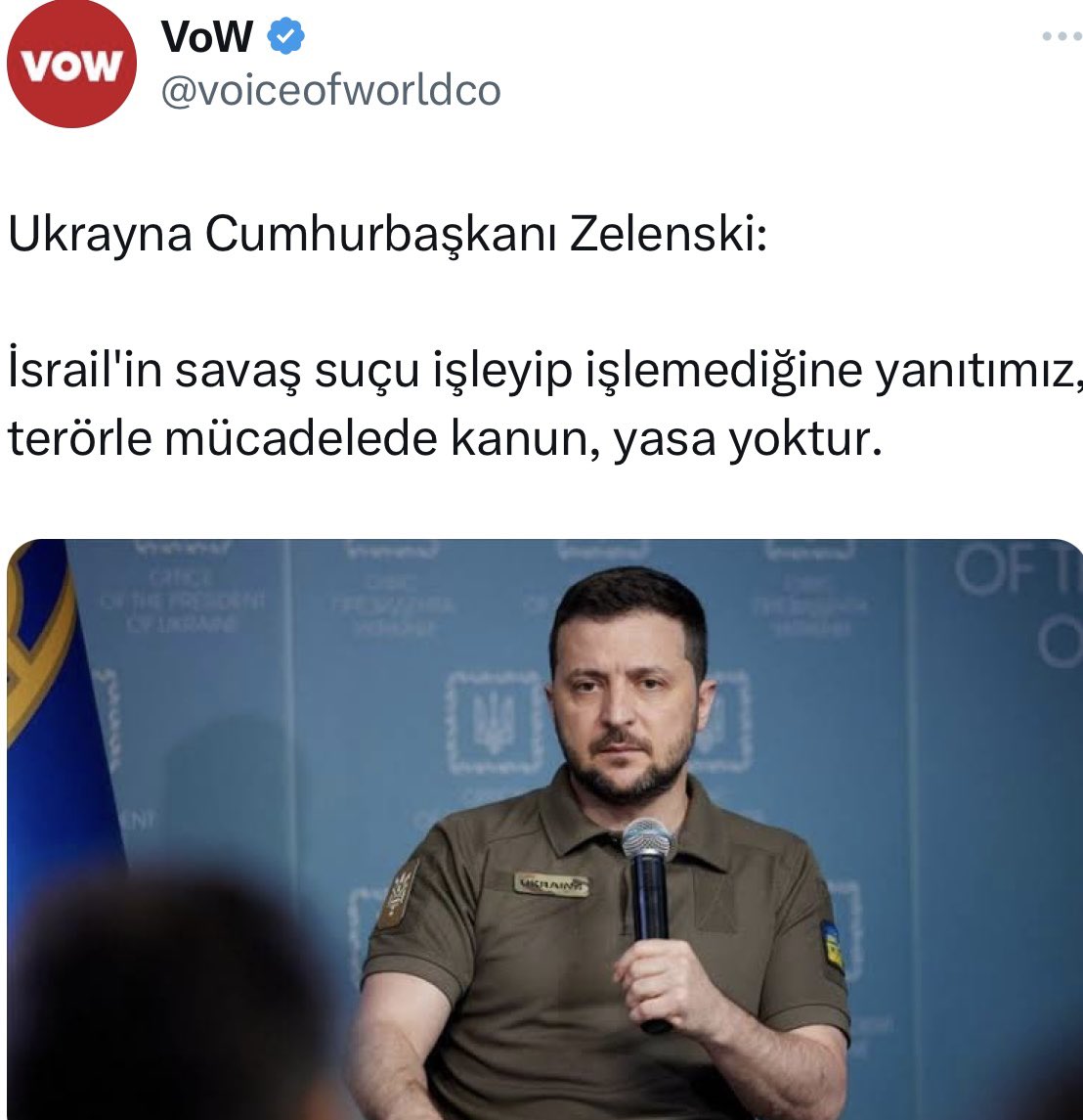 Kiev Belediye başkanlığına 5 tır malzeme teslim etmiştik.
Çünkü Kiev’de sivillerin gıda ihtiyacı vardı.
Masum masumdur.

Ama nasıl bir tutumdur bu??
Yani Gazze’de çocuklar her dakika bombalansın.
Öyle mi?
Akıl tutulması net!!