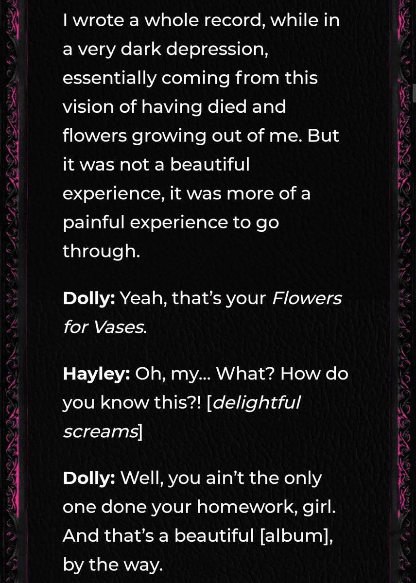 afterlauqhter's tweet photo. love that we live in a world where dolly parton is a hayley williams fan https://t.co/x8KA9tnVpn