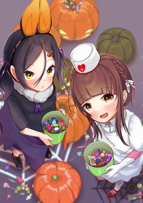 お菓子をくれないと悪戯される日 #艦これ