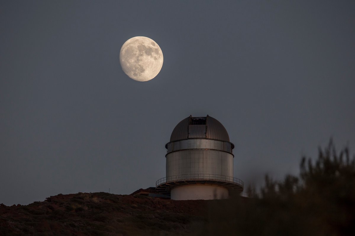 ORP_Astro's tweet photo. #ORPInfrastructure The Nordic Optical Telescope (NOT) is a 2.6 m optical/IR telescope located at the Roque de los Muchachos observatory. It is operated jointly by universities from Denmark, Finland, Iceland, Norway and Sweden @nordictelescope #astronomy https://t.co/FAS7z7H62y