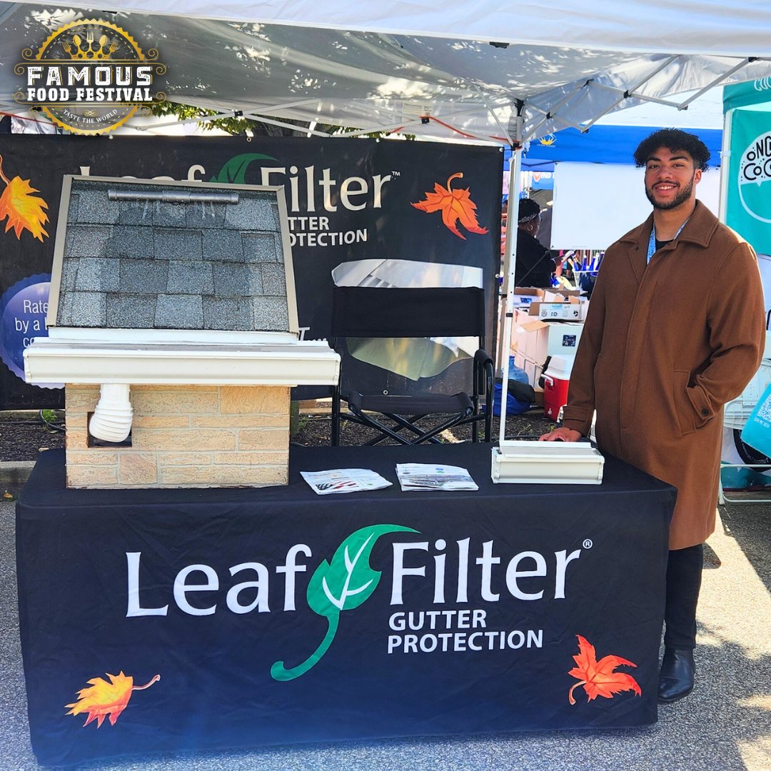 FamousFoodFest's tweet image. With Leaf Filter gutter protection, you can keep your gutters clean and water flowing smoothly. Say goodbye to the hassle of cleaning and hello to peace of mind. 🏡💧 📍 @leaffilter #FamousFoodFestival2023 #leaffilter #gutterprotection #longislandhomes #homeprotection