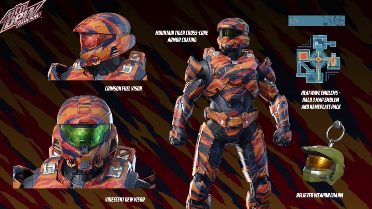Let's celebrate the return of MTN DEW GAME FUEL and the upcoming HALO 3 REFUELED Playlist dropping on #HaloInfinite on Nov 14th! I'm giving away a MTN DEW Bundle! To enter: 

❤ Like &amp; RT
👉🏼 Follow <a href="/ArturBloodshot/">ArturBloodshot | The Architect</a>
📝 Reply with your favorite Halo 3 map

Winner picked this Friday!