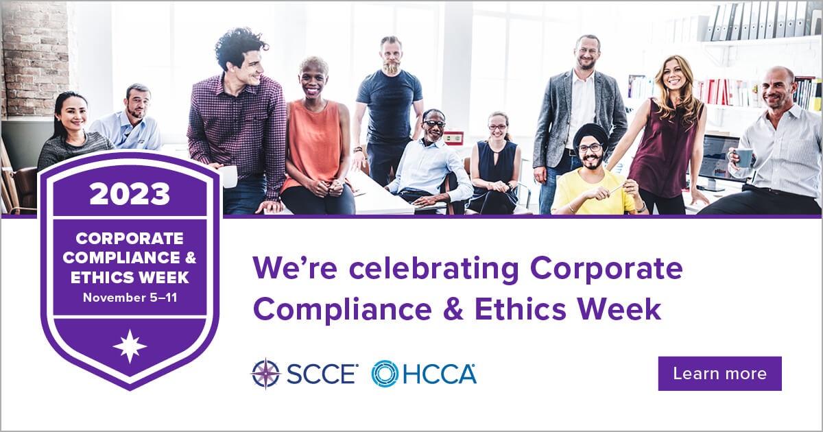 McLaren is recognizing Corporate Compliance &amp; Ethics Week November 5-11. The core principles of the week are awareness, recognition, and reinforcement. Thank you to the entire McLaren team for ensuring compliance is not functions we do, but a part of how we work each day.