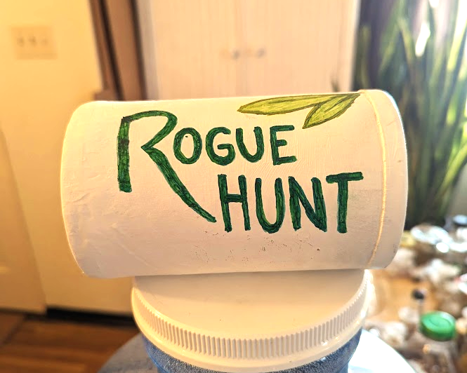 WhatItsCome2's tweet photo. @theroguehunt I didn't have an instrument, so I made this shaker out of a cardboard salt container 😁 https://t.co/N1jU4pzqsW