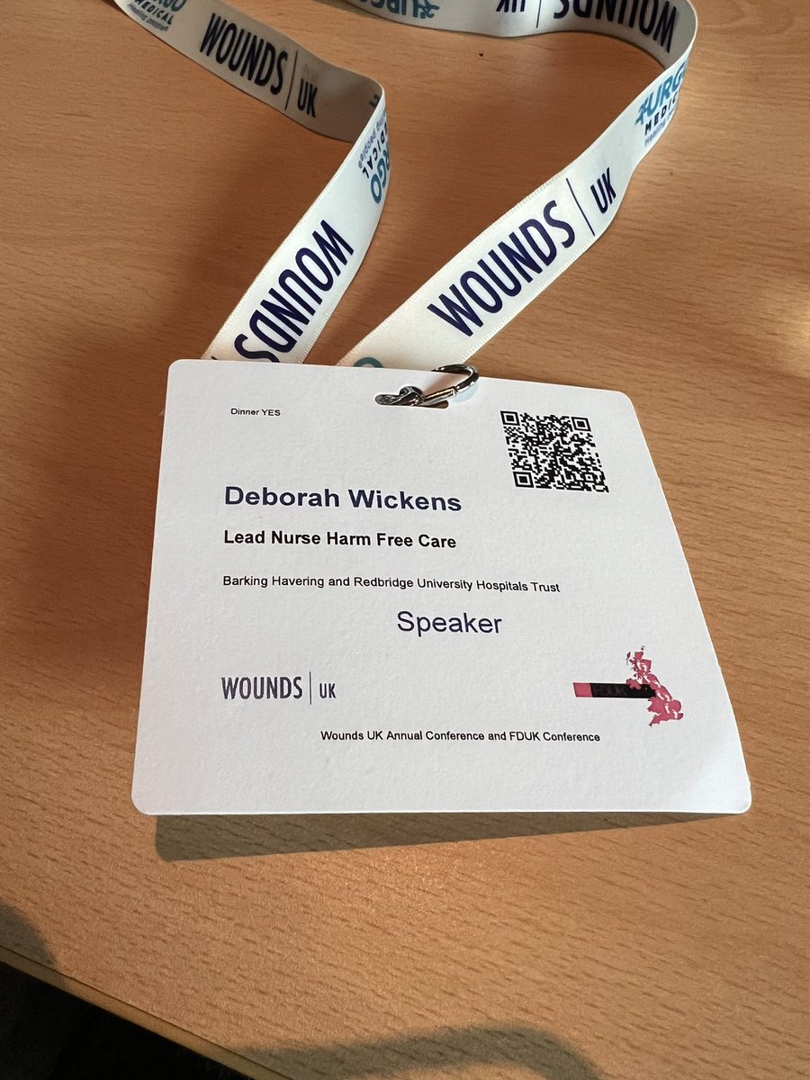 My first time moving from delegate to speaker.  <a href="/Wounds_UK/">Wounds UK</a> #WoundsUk2023 #wearewounds