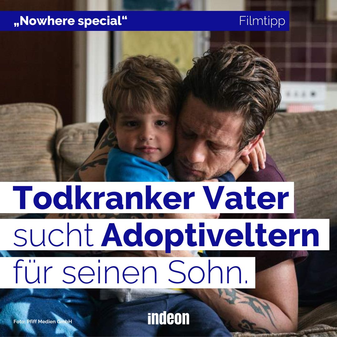 Bist du noch auf der Suche nach einem Film für kalte Herbstabende? Wir empfehlen „Nowhere special“, eine herzzereißende Vater-Sohn-Geschichte zum Thema Ehrlichkeit. Alle Infos findest du hier: indeon.link/qMe4T
#Filmtipp
