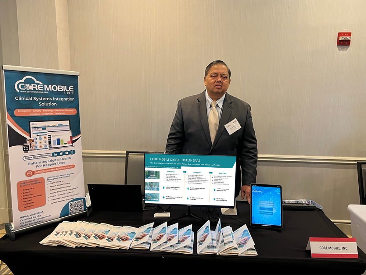 CoreMobileInc's tweet image. Core Mobile is proud to have been a part of the American Diabetes Association&apos;s HealthTech Showcase last Friday, November 3 in San Mateo, CA! Core Mobile was selected to showcase  its digital health solutions which increase hospital capacity without adding resources! #CoreMobile