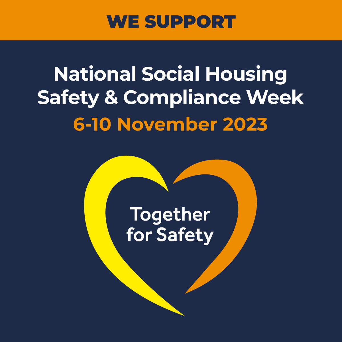 Keeping our residents & their homes safe is our top priority, and that's why we always support National Social Housing Safety & Compliance Week (NSHSCW). #NSHSCW is in its third year now, and this year has launched its #TogetherForSafety message. Read more ow.ly/zR5h50Q4EgH