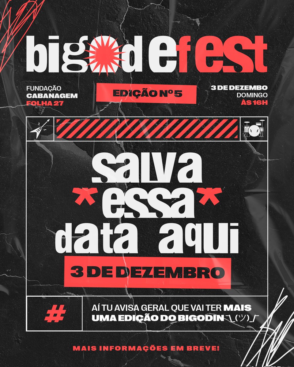 bigodefest's tweet photo. VEM AÍ UMA COISA MUITO BOA! 👀🤟

Mais informações, em breve 😏 https://t.co/8kT0xUI7RG