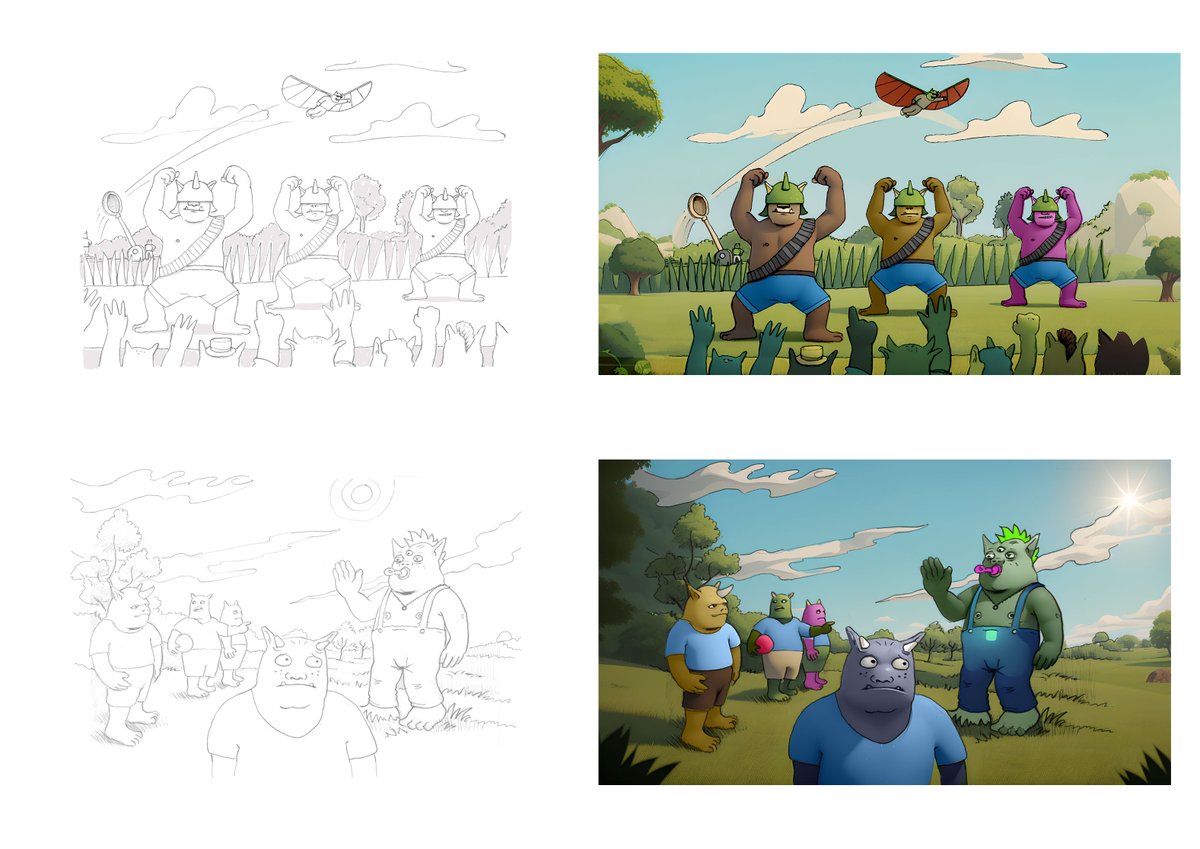 Fresh off the drawing board! Check out the latest colored sketches of our Monsta NFTs. Witness the vibrant life they'll lead in our soon-to-drop comic series! 🎨✨ Secure your NFT and be part of the adventure from the start! 🚀 #MonstaNFT #nftcommunity #comicArt #nft #comic