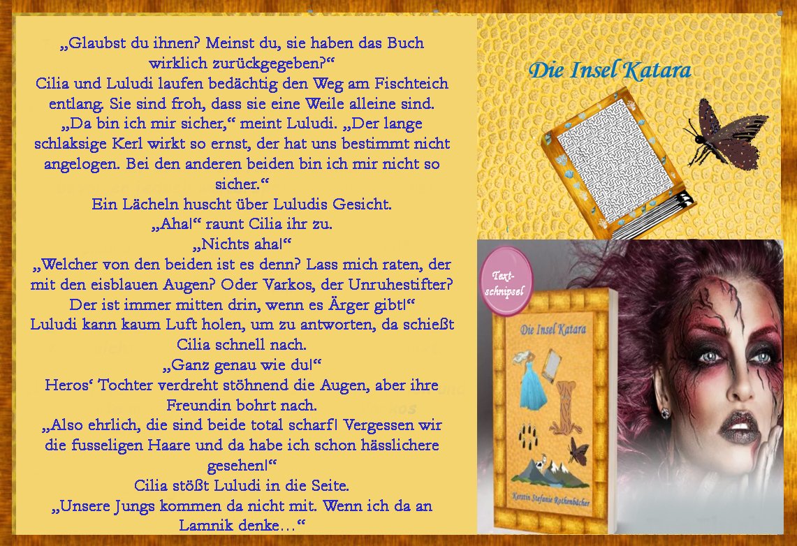 Ich freue mich "Die Insel Katara" von <a href="/Kerstindreaming/">Kerstin Rothenbächer</a> bei unserbuch.com unter Autorinnen stellen vor präsentieren zu dürfen.