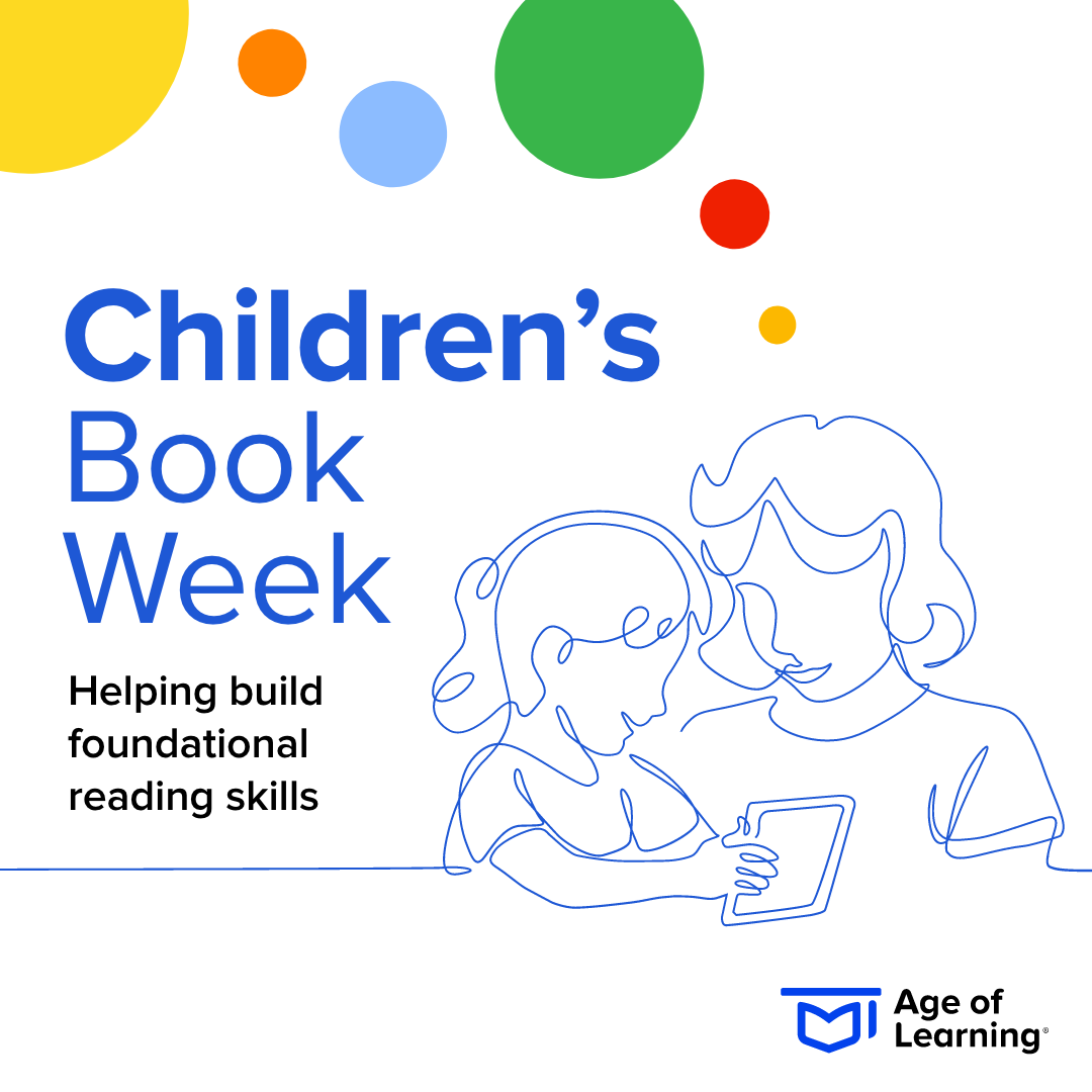 AgeofLearning's tweet photo. This Children’s Book Week, we're celebrating literacy and the magic that books bring into our lives. What's your favorite children's book, and how has it influenced you? 

#ChildrensBookWeek #Literacy #K12 #AgeofLearning https://t.co/RpSY3sOyNg