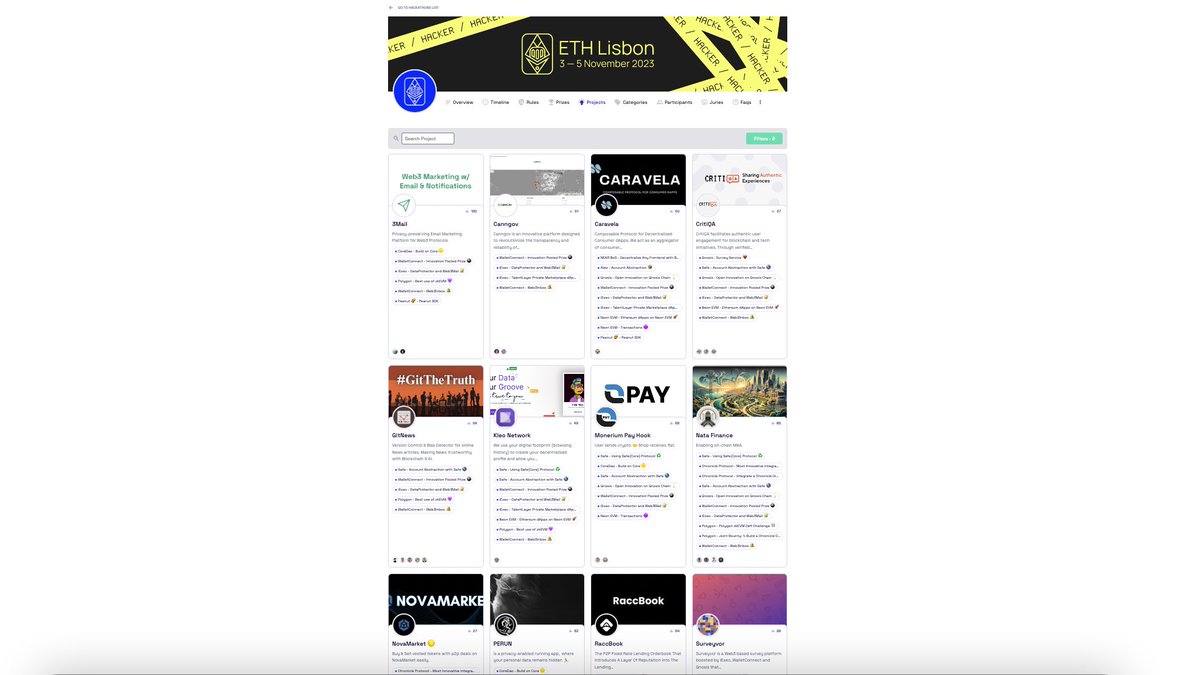 Another huge weekend back at Europe's biggest Ethereum hackathon, @ETHLisbon! ⚡️19 apps using iExec Web3Mail! ⚡️7 further applications submitted for the TalentLayer x iExec bounty $RLC