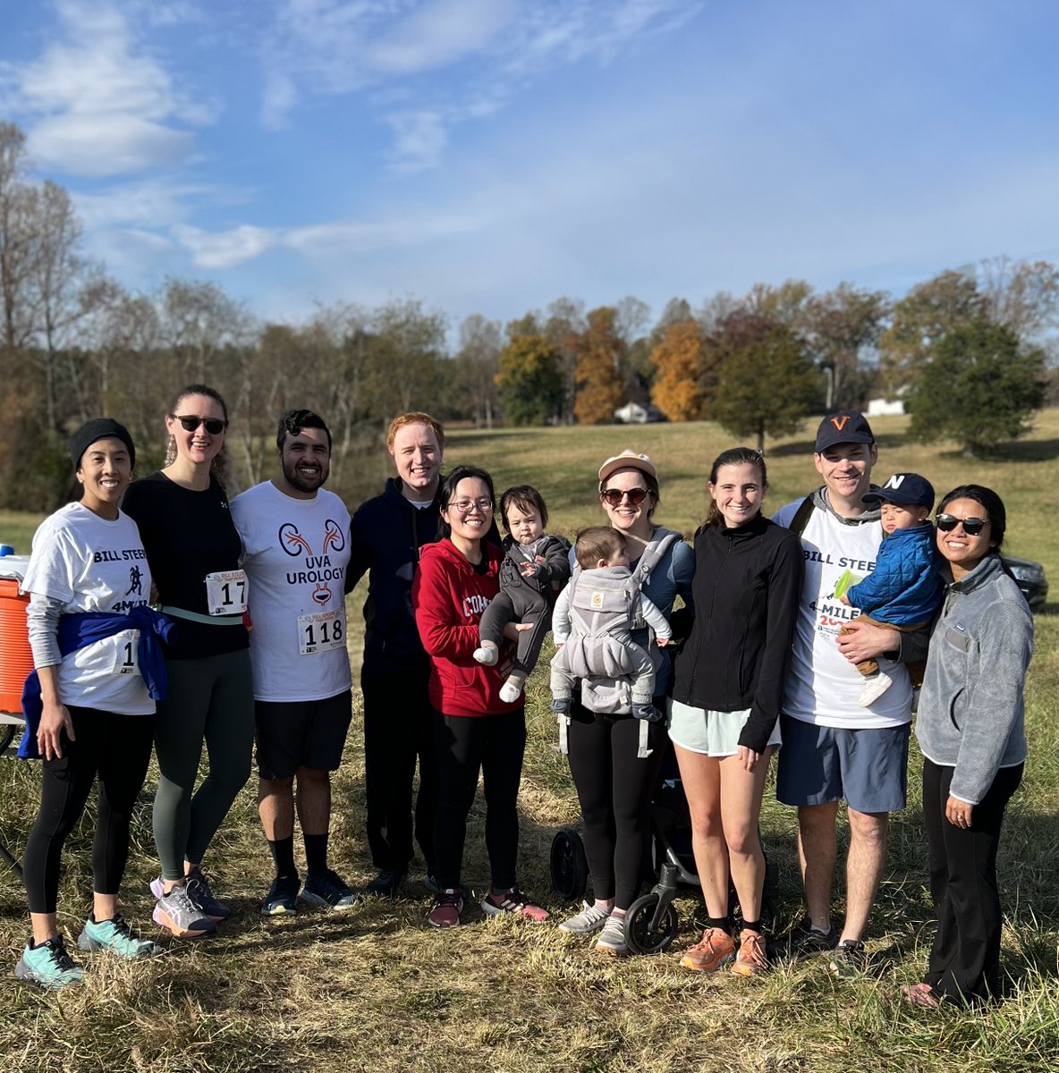 The 2023 Bill Steers 4 Miler was a success! We enjoyed a beautiful day with a fantastic turnout. Thank you to everyone who joined us in supporting prostate cancer research! #uva #uvaurology