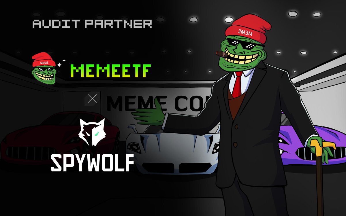 👑Incredible Milestone🚀 #MemeETF has just aced its security Audit with an outstanding score from @SpyWolfNetwork 📜This reaffirms our commitment to safety, security, and excellence;, helping us fortify our platform. 🤑Join our journey of revolutionising crypto ETF by memes!