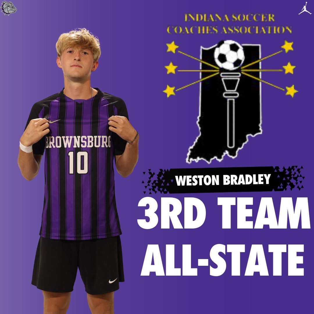 Congratulations to Senior Weston Bradley on receiving ISCA All State Honors!

<a href="/bhsdogsbsoccer/">BHS Boys Soccer</a>

#BulldogTough x #BulldogFamily