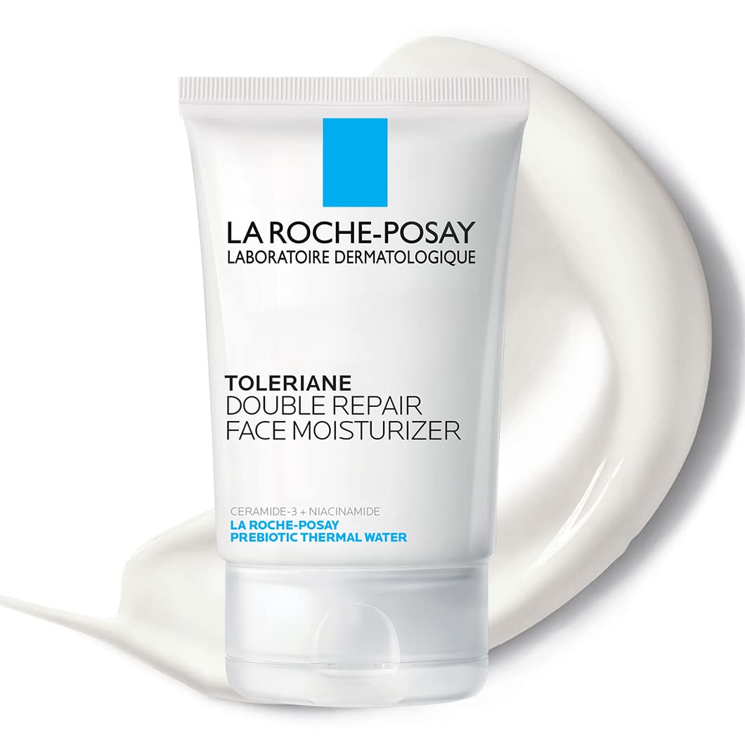 Cherelynn's tweet image. Drugstore #skincare for dry weather change face - try this! La Roche-Posay Toleriane Double Repair Face Moisturizer 
amzn.to/47bH1bQ
#BBlogRT