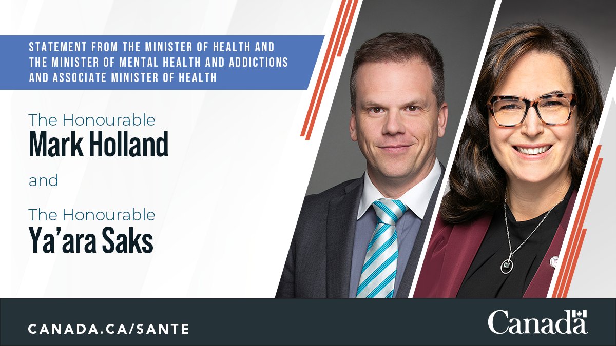 About 1 in 5 Canadians live with #ChronicPain. Minister Holland and Minister Saks issued a joint statement today marking National Pain Awareness Week: ow.ly/xkJn50Q4B55
#NPAW2023
