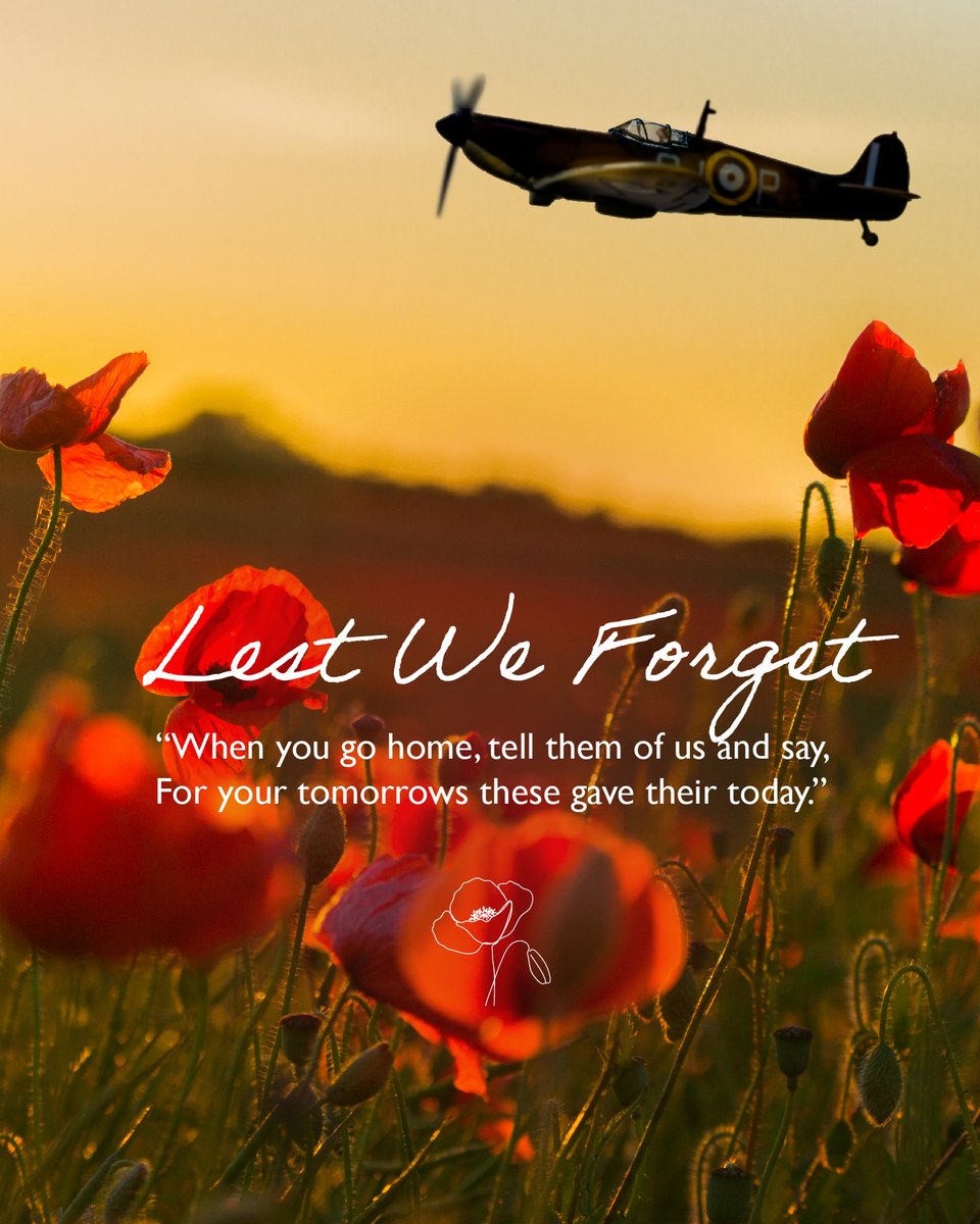 At 11am tomorrow we pause for two minutes to observe the silence for Armistice Day 2023. We will remember those who lost their lives in the two world wars and later conflicts #lestweforget ❤️