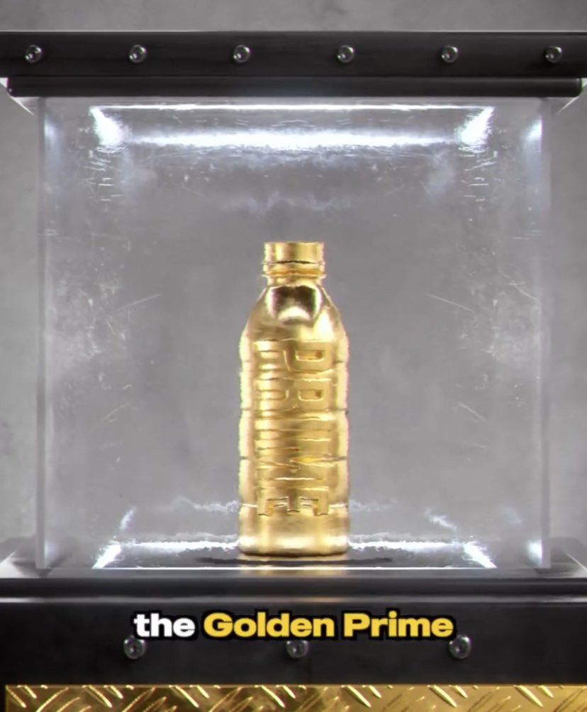 ksinews_'s tweet image. KSI and Logan Paul have made a 500,000$ Gold Prime bottle for fans to win if they guess a 6 digits code correctly 🤯‼️