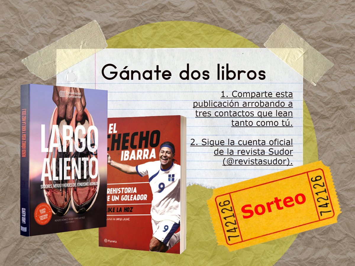 #Atención 
El libro #LargoAliento, con el perfil de Cristhian Pacheco, se puede descargar gratis, pero me gustaría sortear un ejemplar impreso como agradecimiento a todos los interesados. De yapa incluyo otro libro que escribí sobre el Checho Ibarra. ¿Cómo entrar al sorteo? 1/2⬇️