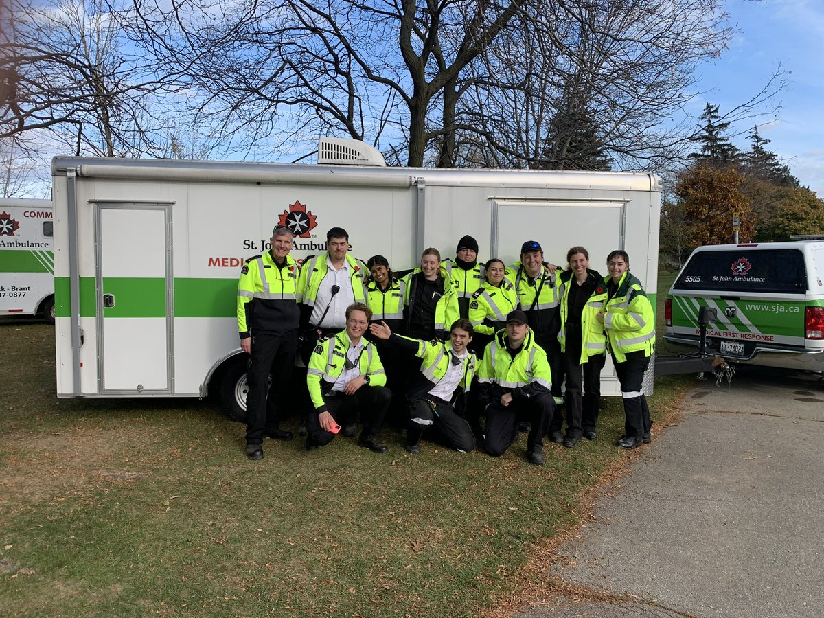 SJAHamiltonMFR's tweet photo. Amazing job at #road2hope2023 ! Thank you to the Burlington SJA members as well as the Brant members! 🏃♀️ @sjaburlmfr #stjohnambulance #volunteer #medicalfirstresponder #marathon https://t.co/AGp7fyUmfA