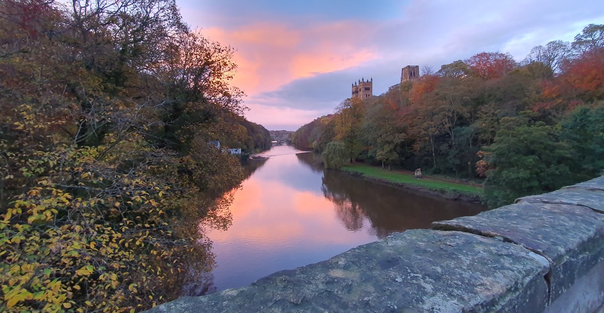 Autumnal Durham. #Durham #RiverWear #Fall #Autumn