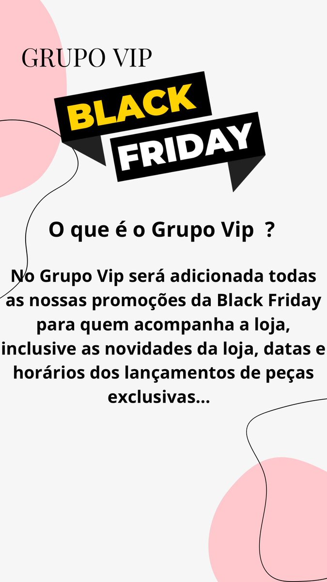 Não vai ficar de fora dessa né ? Curte ou deixa seu número nos comentários ou na dm para participar do nosso grupo cheio de promoções por tempo limitado da loja ✨