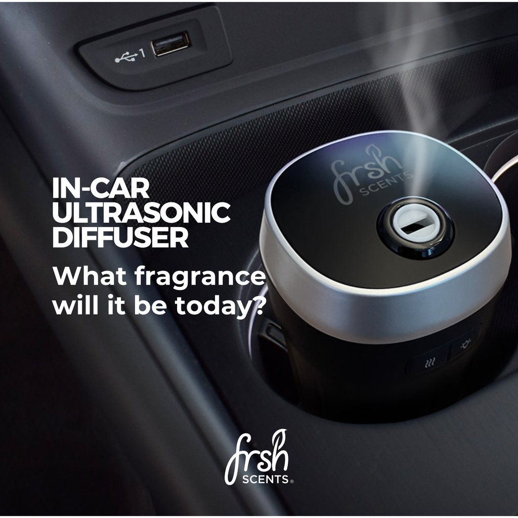 Our Ultrasonic Diffuser is so easy to use. Simply fill up with water, add your chosen fragrance oil, plug in, and go!

Find out more about our Ultrasonic Diffuser here: 
frshscents.com/ultrasonic-dif…

#ultrasonicdiffuser #frshscents #airfreshener #carairfreshener #fragrance