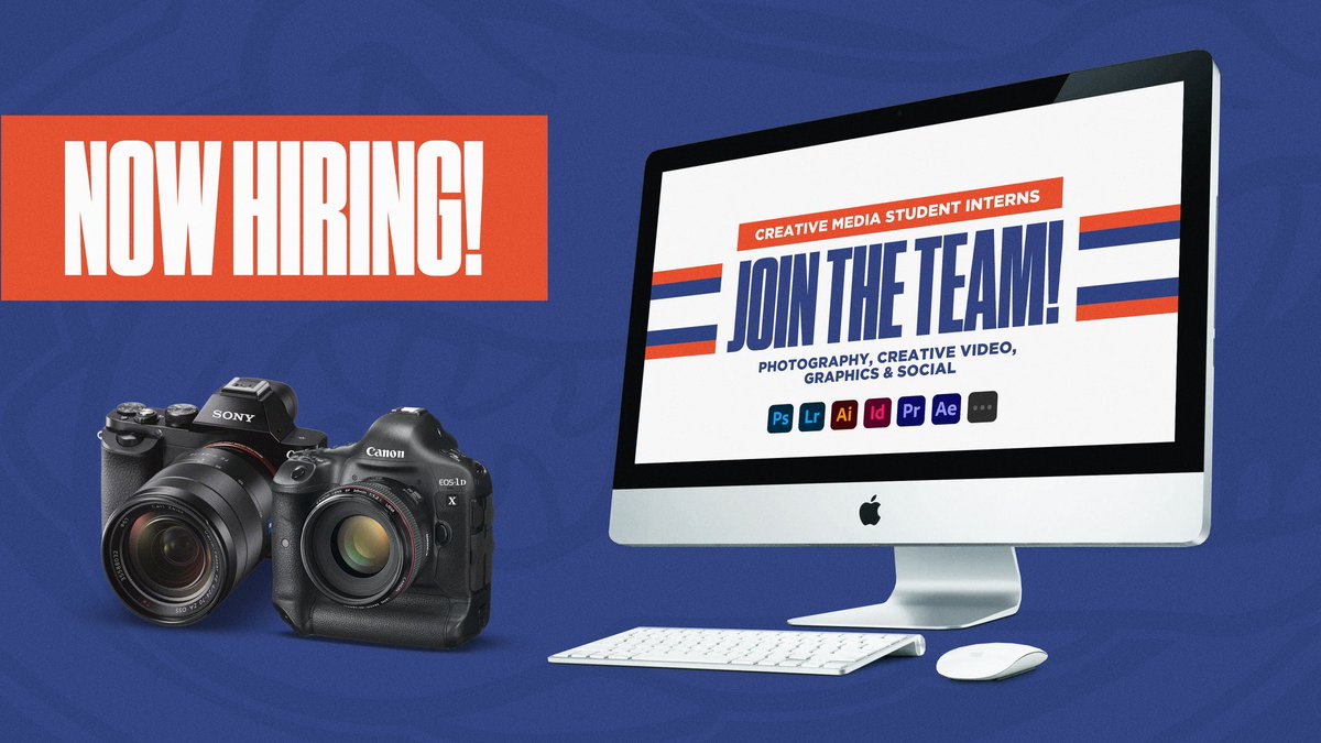 Spring application is out! 

UF students, be a part of our creative team and tell stories of the Orange + Blue! 

🔗 forms.gle/cPRy4j9eeUnNPK…
#GoGators