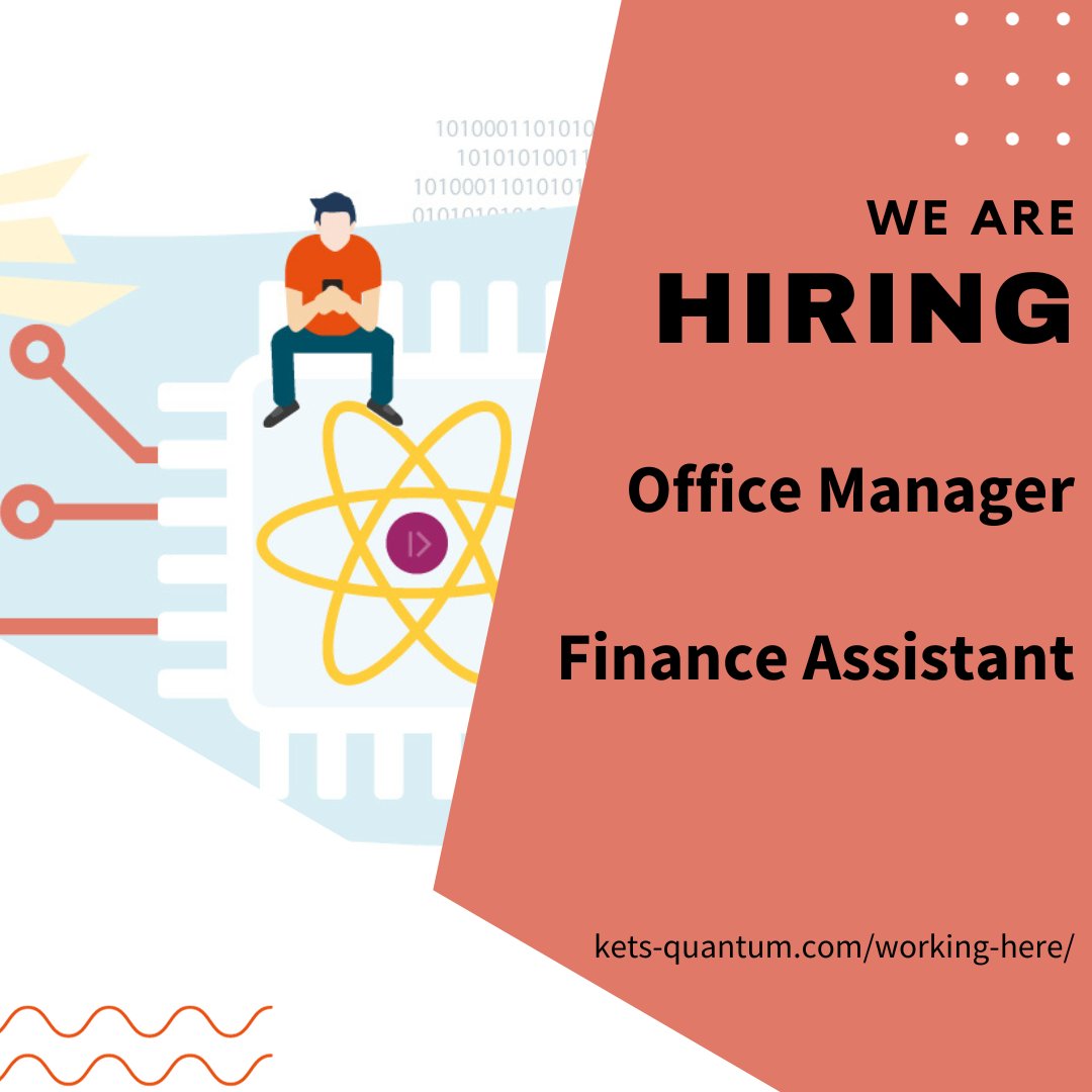 We have two fantastic opportunities to join our team!

Are you an #OfficeManager or #FinanceAssistant looking for your next exciting role? Then find out more at kets-quantum.com/working-here/

#finance #jobs #bristol