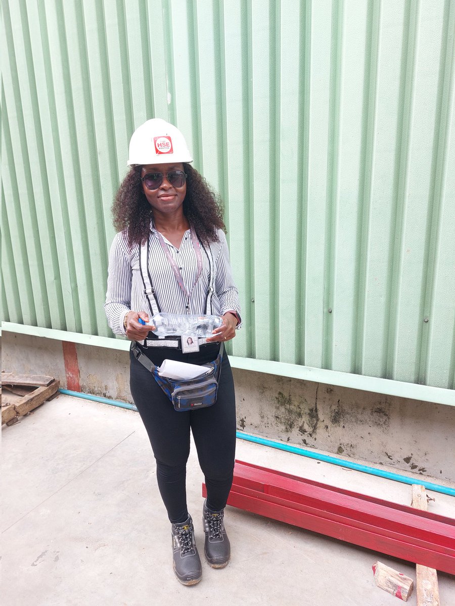 officiallyadel's tweet photo. Safety starts with me. Dark shades, sunscreen, long sleeve shirt (could be arm sleeves) all working against the sun but for my safety. Hard hat, hi vis, steel toe capped safety boots to stay safe on site. Fitness watch to track my body composition on the go +💧 to stay hydrated. https://t.co/xjls0LlwpD