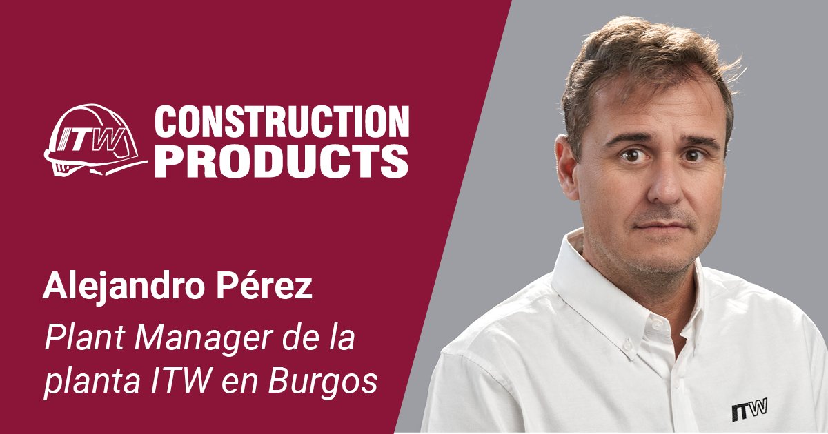 SPITAndorra's tweet photo. 👌 Alex Pérez recentment nomenat Plant Manager de la planta de ITW a Burgos, on es fabrica claus per a clavat de fusta d'Europa…

Notícia: 👉  https://t.co/d48ni55GnG

#NeverStopBuilding #Spit #Paslode #itwconstructioniberia https://t.co/p6Ke1zyeXt