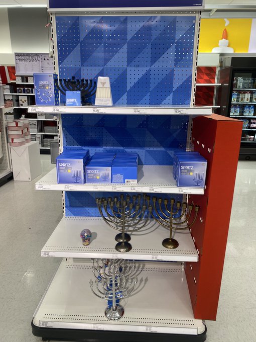 BREAKING: target&rsquo;s Hanukkah line has arrived https://t.co/cGKrWglI66