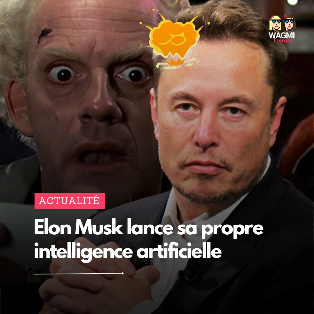 wagmi_trends's tweet image. "Grok" débarque! L'IA visionnaire d'Elon, réservée aux abonnés de X. Chatbot brillant, humour tranchant, viens en découvrir davantage 💥 Abonne-toi ! #Grok. L'ère de l'IA réinventée. 🔥🤖 #MuskMoves #AIRevolution