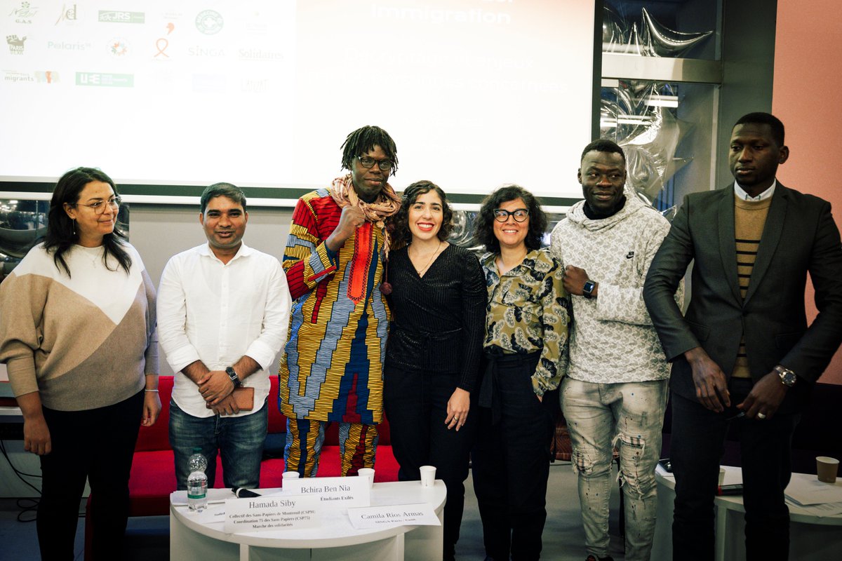 📣 Aujourd’hui s’ouvre au Sénat le débat sur le projet de loi « Pour contrôler l’immigration, améliorer l’intégration ». SINGA et 30+ autres associations étaient à la <a href="/gaitelyrique/">La Gaîté Lyrique</a> pour dénoncer ❌ le contenu de ce texte. Décryptage➡️ singafrance.com/histoires/nouv…

#PJLasileimmigration