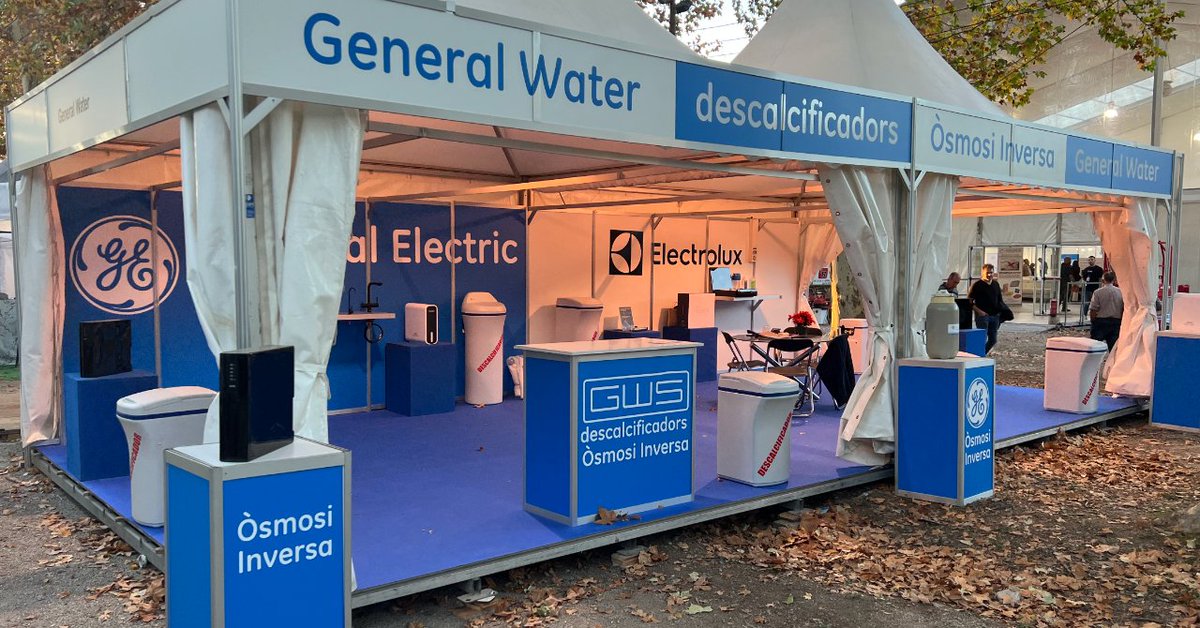 generalwatersys's tweet photo. ¡Desde el equipo de General Water Systems queremos daros las gracias por ser parte de nuestro éxito en la Fira De Girona! 😜🙌

Estamos aquí para vosotros. Si tenéis alguna duda o consulta no dudéis en contactar. 📥

#firagirona  #girona #tratamientoagua #descalcificador #osmosis https://t.co/nImWmtwovU