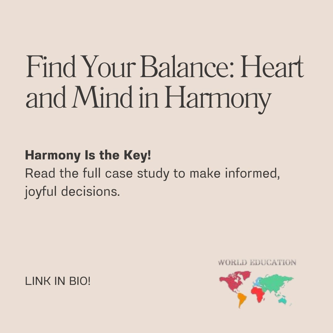 Decisions are a blend of heart and mind. ❤️🧠

They're not exclusive of each other. How do you find harmony between your desires and practicality? Want to dive deeper into this topic?

Read the full case study to gain valuable insights via
yourpotential.info/case-study-inn…